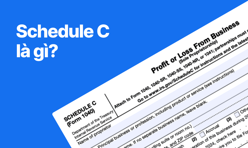 Schedule C là gì? Hướng dẫn dành cho người làm tự do và chủ doanh nghiệp nhỏ | TAXtical