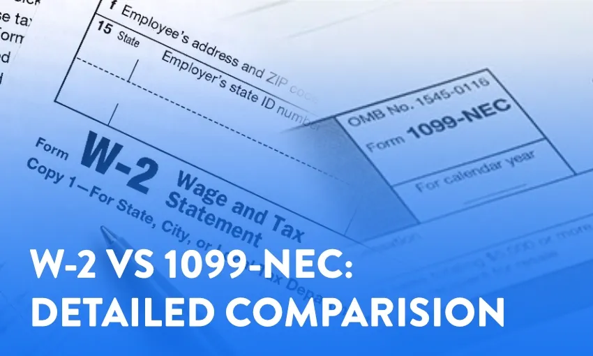 	W-2 và 1099-NEC: So Sánh Chi Tiết Cho Tiệm Nail